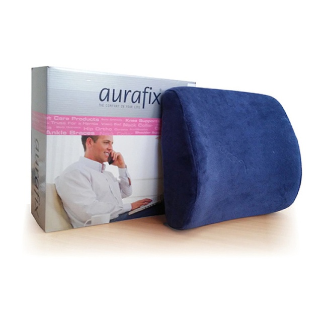 Ортопедическая подушка под спину в машину Aurafix 840, (Турция), ортопедическая подушка с эффектом памяти купить на сайте orto-med.com.ua