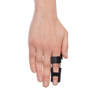 Шину на палец руки Динамическая реабилитационная шина для пальца W 336, Bandage, Турция (черный) заказать на сайте Orto-med.com.ua