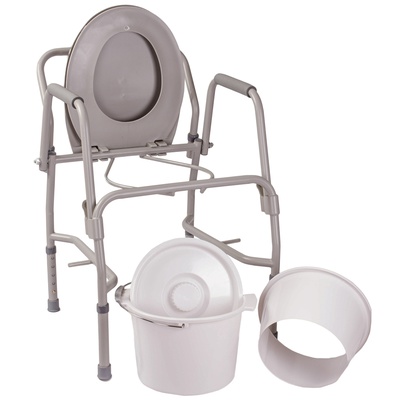 Купить стул туалет для больных с откидными подлокотниками усиленный OSD-RPM-68680D на сайте Orto-med.com.ua