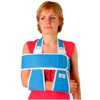 Купить бандаж на плечевой сустав РП-6К-М, Реабилитимед (Украина), синего цвета на сайте orto-med.com.ua