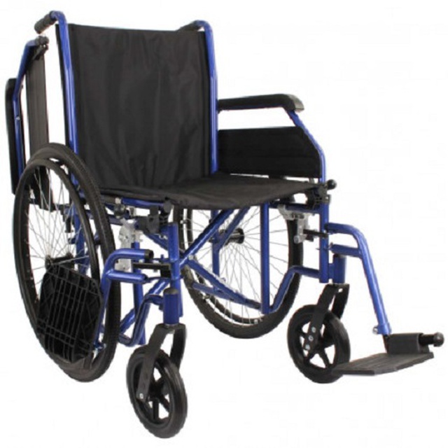 Приобрести стандартную складную коляску инвалидную OSD-M2-** (черный), Китай на сайте Orto-med.com.ua