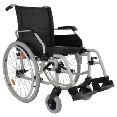 Приобрести алюминиевую инвалидную коляску с настройкой центра тяжести и высоты сидения OSD-AL-**, черную (Китай) на сайте Orto-med.com.ua
