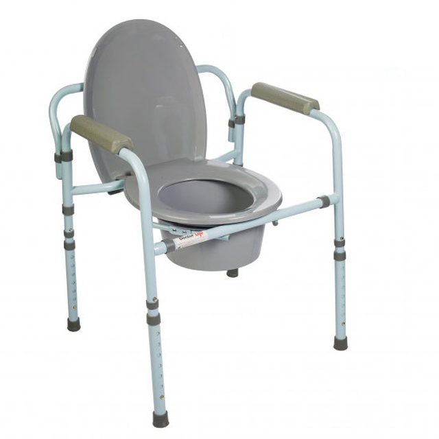 Купити стул туалет своими руками, 10595, Doctor Life, голубого цвета в магазине Orto-med.com.ua