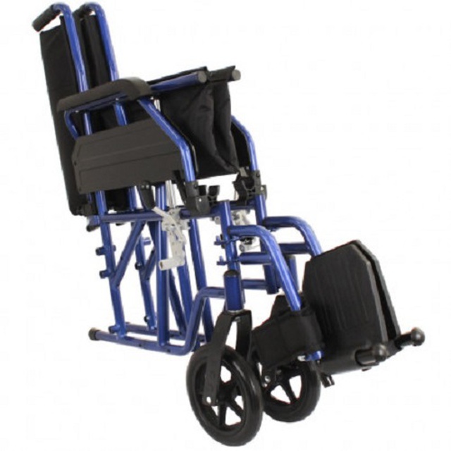Заказать стандартную складную коляску для инвалидов OSD-M2-** (черная), Китай на сайте Orto-med.com.ua