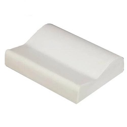 Купить ортопедическую подушку белого цвета Aurafix (Аурафикс) 862 для сна маленькая (50х30х10/8 см) на сайте Orto-med.com.ua