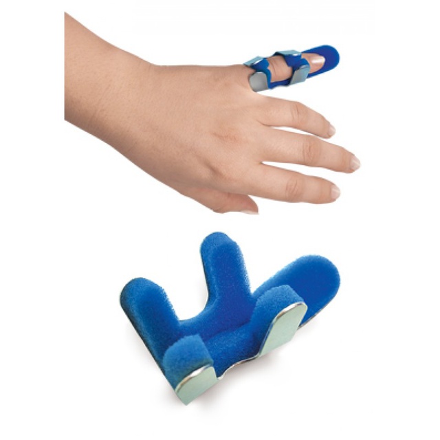 Купить ортез для пальцев руки металлический для фиксации большой пальца Toros-Group на сайте Orto-med.com.ua