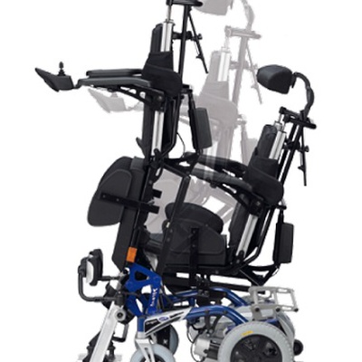 Продажа инвалидных колясок, кресло для инвалидов с электроприводом Invacare Dragon Vertic, (Германия), купить на сайте orto-med.com.ua
