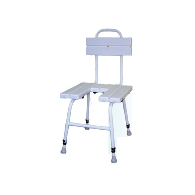 Купить стульчик для душевой кабины, табурет в душевую для инвалидов, регулируемый стул в душевую СДВс-1.1.0 Норма-Трейд (Украина) на сайте orto-med.com.ua