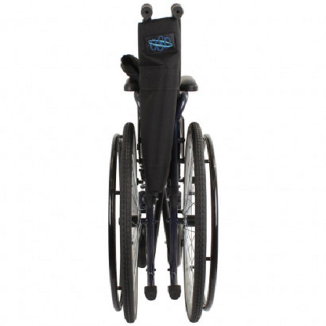 Усиленная коляска складная для инвалидов OSD-STD-** (черная), Китай купить на сайте Orto-med.com.ua