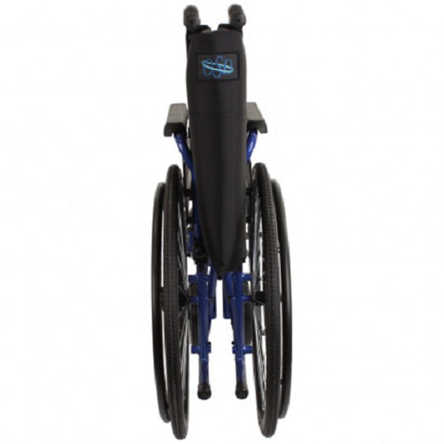 Придбати стандартний складаний візок для інвалідів OSD-M2-** (чорний), Китай на сайті Orto-med.com.ua