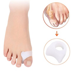 Купить межпальцевую перегородку для большого пальца ноги белого цвета, Toros-Group, Тип 1037 на сайте Orto-med.com.ua