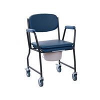 Купить стул туалет для больных на колесах с мягким сиденьем, MOD-WAVE, OSD на сайте Orto-med.com.ua
