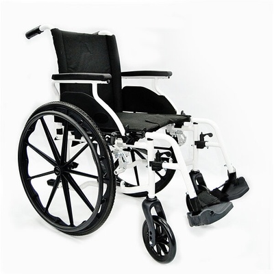 Коляска для инвалидов Doctor Life 8062F/40 Aluminum Alloy lightweight, черная заказать на сайте Orto-med.com.ua