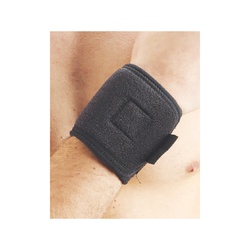 Купить каучуковая повязка на лучезапястный сустав, Aurafix 600, (Турция), черного цвета на сайте orto-med.com.ua