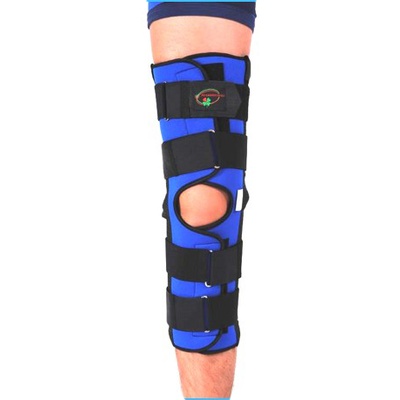 Купить ортез на коленный сустав с металлическим шарниром К-1B, Реабилитимед (Украина), синего и черного цвета на сайте orto-med.com.ua