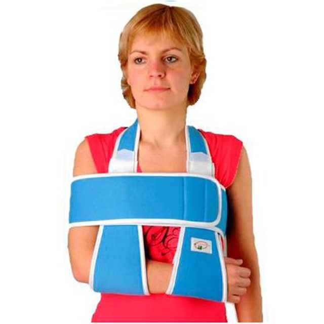 Купить бандаж на плечевой сустав РП-6К-М, Реабилитимед (Украина), синего цвета на сайте orto-med.com.ua