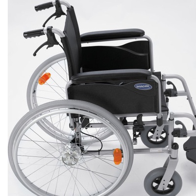 Купить инвалидную коляску, комплект транзитных колес для узких проходов, Invacare, (Германия), черного цвета, на сайте orto-med.com.ua