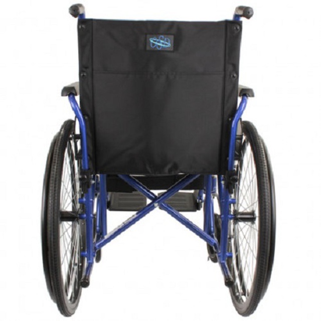 Стандартная складная коляска инвалидная OSD-M2-** (черная), Китай приобрести на сайте Orto-med.com.ua