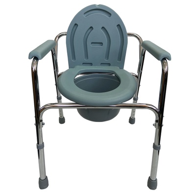 Заказать кресло-туалет с регулировкой высоты, тип 1010, Торос-Групп (Toros-Group), стальные выбрать на сайте Orto-med.com.ua