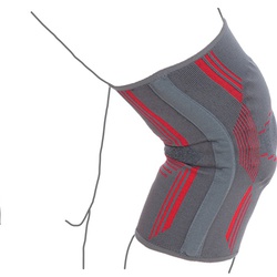 Купить бандаж на коленный сустав вязаный эластичный усиленный, R6104, REMED (Украина) на сайте orto-med.com.ua