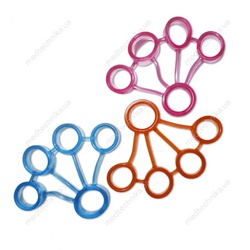 Эспандеры для пальцев рук Ridni Relax (розовый, красный, голубой) выбрать на сайте Orto-med.com.ua