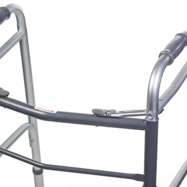 Заказать ходунки складные алюминиевые серого цвета в магазине Orto-med.com.ua