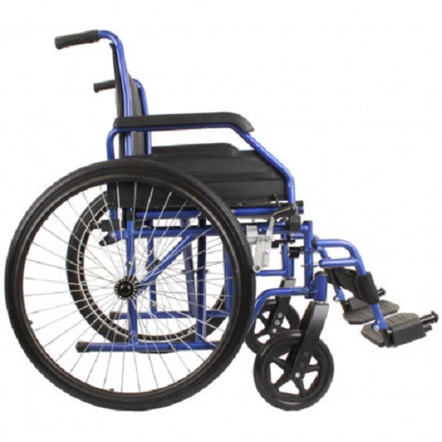Стандартная складная коляска инвалидная OSD-M2-** (черная), Китай заказать на сайте Orto-med.com.ua