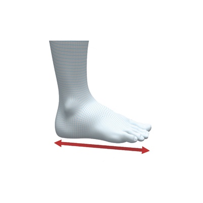 Купити пневматичний ортопедичний фіксатор на гомілковостопний суглоб, Aurafix 452, (Туреччина), сірого кольору на сайті orto-med.com.ua