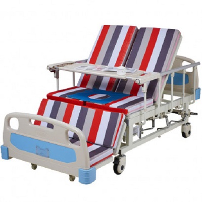 Придбати ліжко для лежачого хворого з туалетом механічне на колесах та функцією бокового перевороту OSD-CH1P, Китай на сайті Orto-med.com.ua