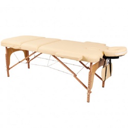 Деревянный складной стол массажный (3 секции) SMT-WT036 OSD (бежевый), Китай выбрать на сайте Orto-med.com.ua