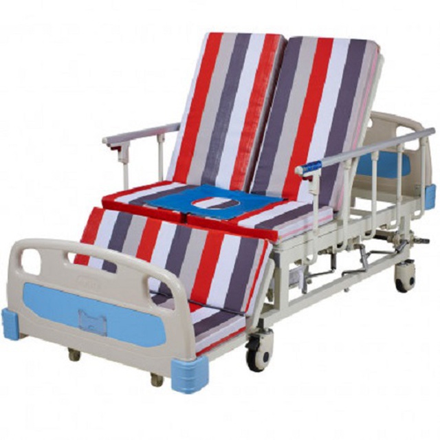 Выбрать кровать для лежащего больного с туалетом механическое на колесах и функцией бокового переворота OSD-CH1P, Китай на сайте Orto-med.com.ua