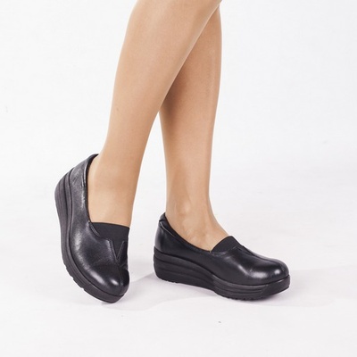 Купить ортопедическую обувь женскую черного цвета в магазине Orto-med.com.ua