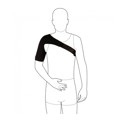Купить повязку на плечевой сустав Shoulder Support, OB-7126-XS, Ottobock (Германия), черного цвета на сайте orto-med.com.ua