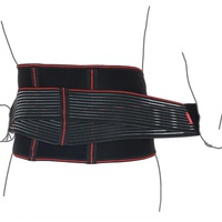 Купить ортопедический пояс для спины R3202, REMED (Україна), черного цвета, плотной ткани, разных размеров на сайте Orto-med.com.ua