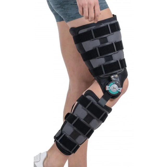 Заказать ортез на колено с регулировкой угла гибки W516, Bandage, Турция (черный) на сайте Orto-med.com.ua