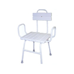 Купить стульчик в душевую кабину, регулируемый стул, стул для душевой для пожилых людей, стул в душевую НТ-06-001 Норма-Трейд (Украина) на сайте orto-med.com.ua