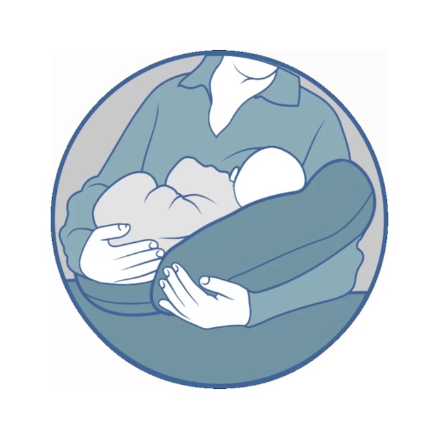 Купить подушку для кормления, подушка для мамы (ОП-17) J2307, 4Rest Orto (Украина), лучшие подушки для беременных на сайте orto-med.com.ua