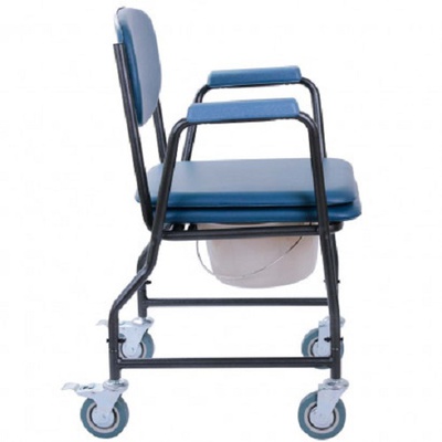 Купити розбірний стілець-туалет з м'яким сидінням OSD-MOD-WAVE2 (синій), Китай на сайті Orto-med.com.ua