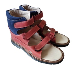 Выбрать ортопедическую обувь с супинатором FootCare FC-113 размер 21 красно-синие, Украина на сайте Orto-med.com.ua