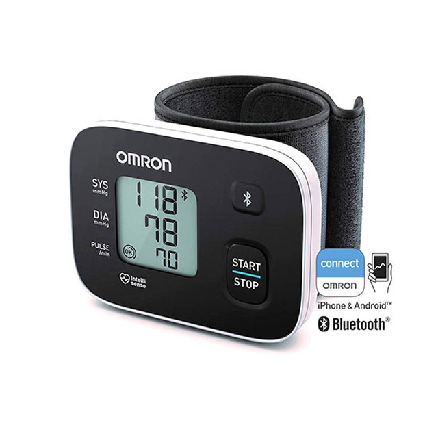 Купить автоматический тонометр на запястье Omron RS3, черного цвета на сайте orto-med.com.ua