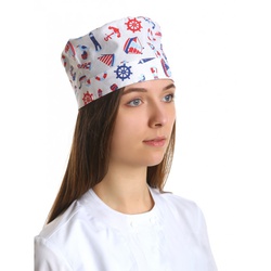 Купить Медична шапочка принт №13, Topline (Україна) на сайте Orto-med.com.ua