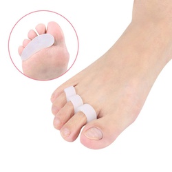 Заказать протектор на косточку пальца ноги с перегородкой, белого цвета, тип 1033, Toros-Group на сайте Orto-med.com.ua