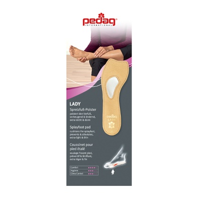 Купить LADY арт.121- ортопедическая мягкая полустелька- для обуви на каблуке, Pedag (Германия) на сайте orto-med.com.ua