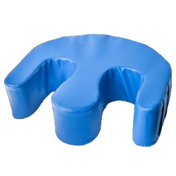 Купити ортопедичну подушку для перевертання хворих блакитного кольору на сайті Orto-med.com.ua