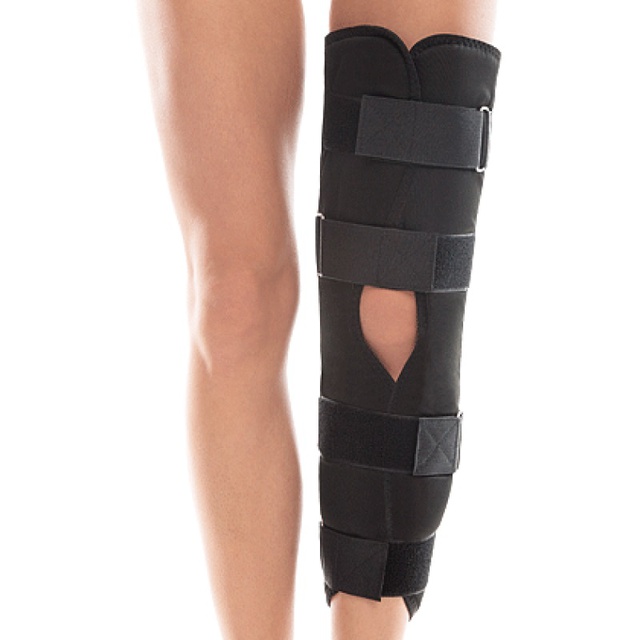 Купити Бандаж для колінного суглобу (Тутор) арт. 512 Toros (Україна), чорного кольору на сайті orto-med.com.ua