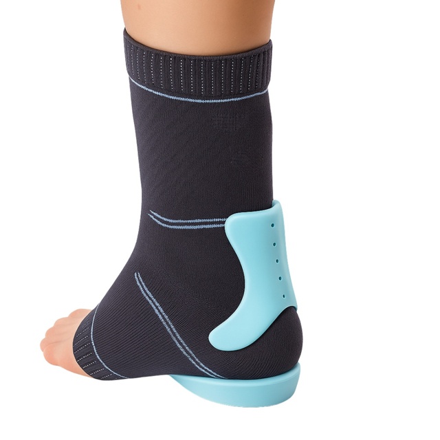 Купить ортез голеностопный, Aurafix 409, (Турция), серого цвета на сайте Orto-med.com.ua