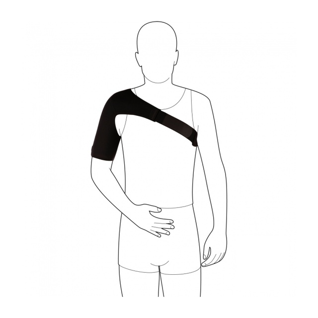 Купити пов'язку на плечовий суглоб Shoulder  Support, OB-7126-XS, Ottobock (Німеччина), чорного кольору на сайті orto-med.com.ua