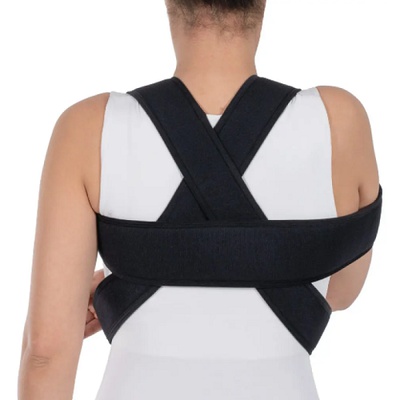 Купити пов'язку Дезо, фіксатор на плече W217, чорного кольору сайті Orto-med.com.ua