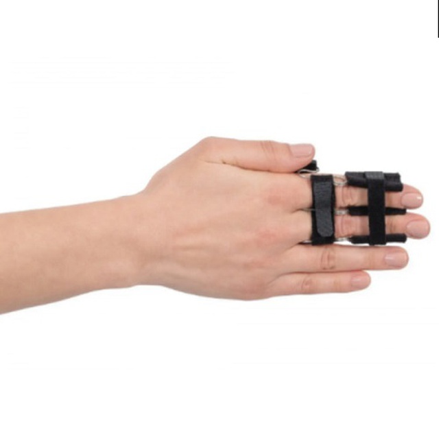 Шина для пальцев Динамическая реабилитационная шина для пальцев (бинарная) W 337, Bandage, Турция (черный) купить на сайте Orto-med.com.ua