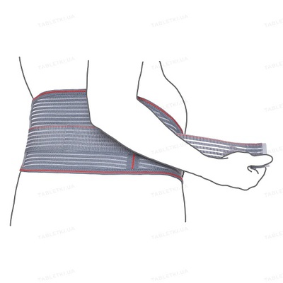 Купить бандаж для беременных (до- и послеродовой) эластический, серого цвета, разных размеров, R4102, REMED (Украина) на сайте orto-med.com.ua